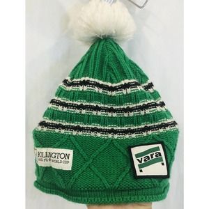 Audi Fis Ski Cross World Cup One Size Beanie Hat Swix Vara Killington - Green